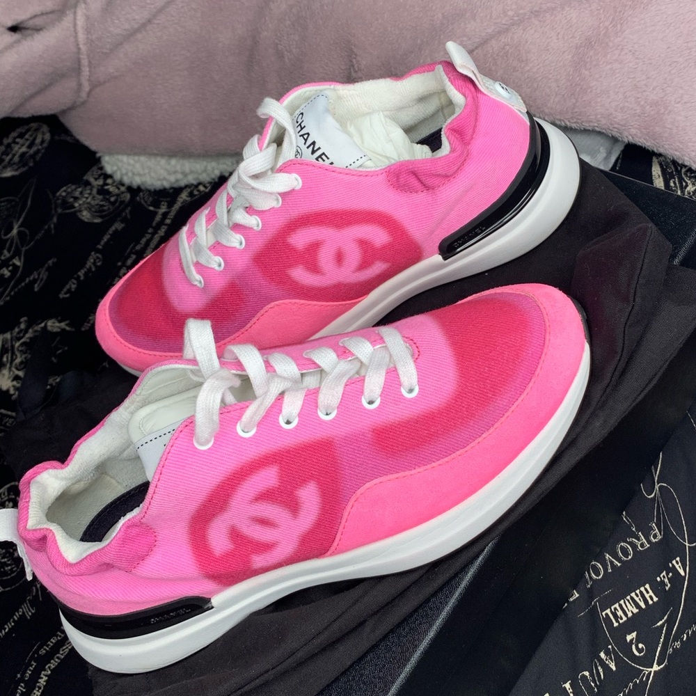 CHANEL Sport Runner, PINK, 38EU